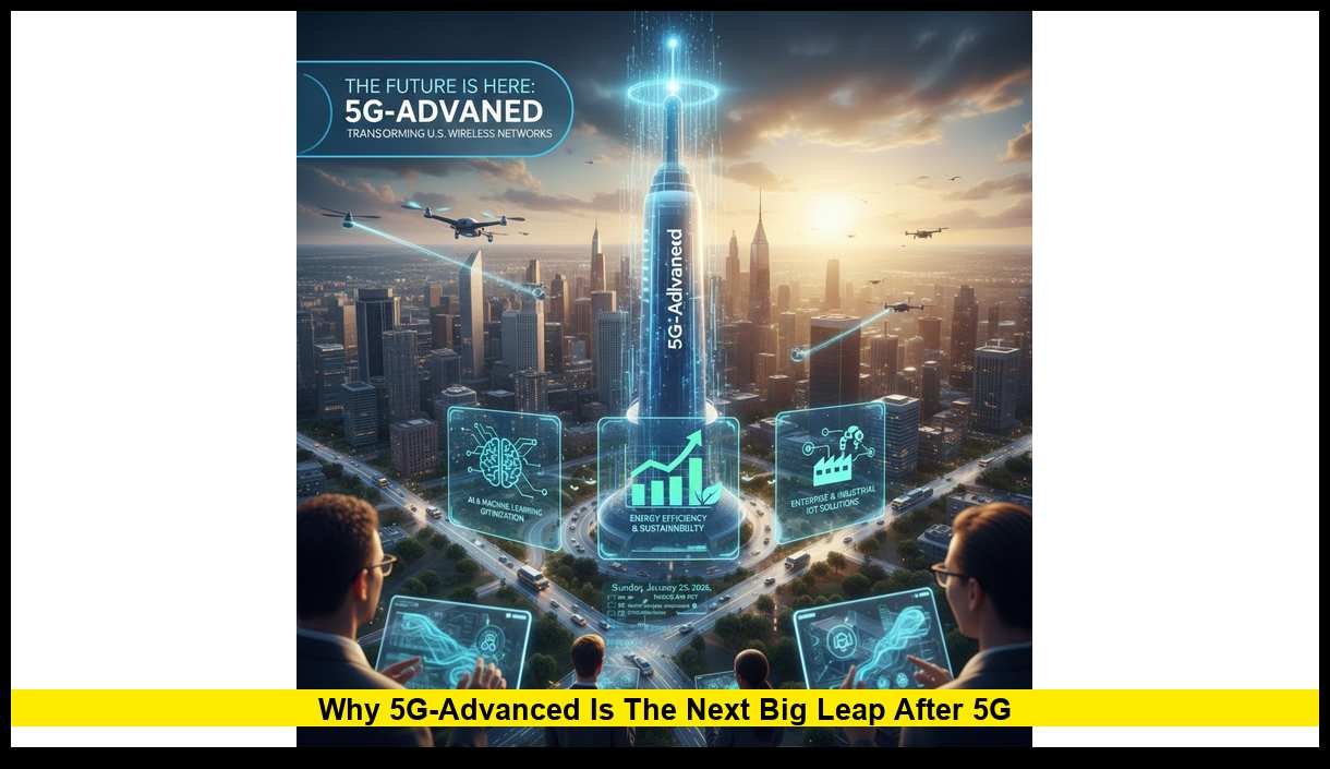 Why 5G-Advanced Is the Next Big Leap After 5G