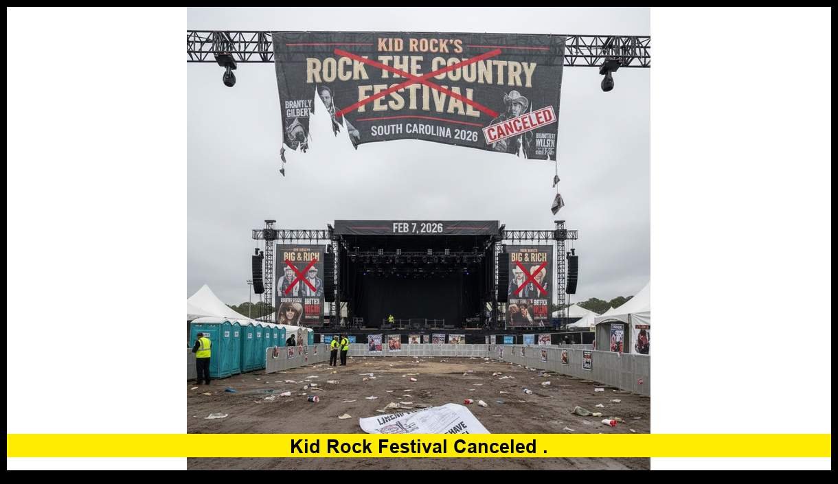Kid Rock Festival Canceled: Rock the Country Tour Update