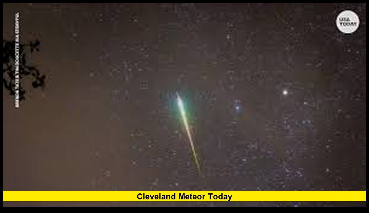 Cleveland meteor today