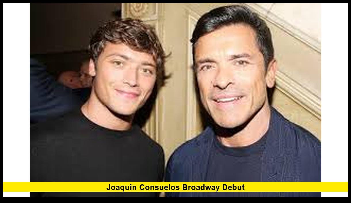 Joaquin Consuelos Broadway debut