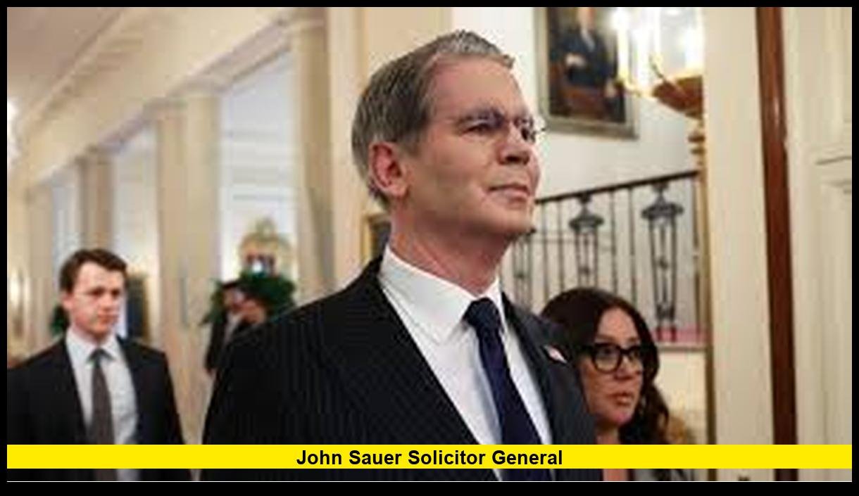 John Sauer solicitor general