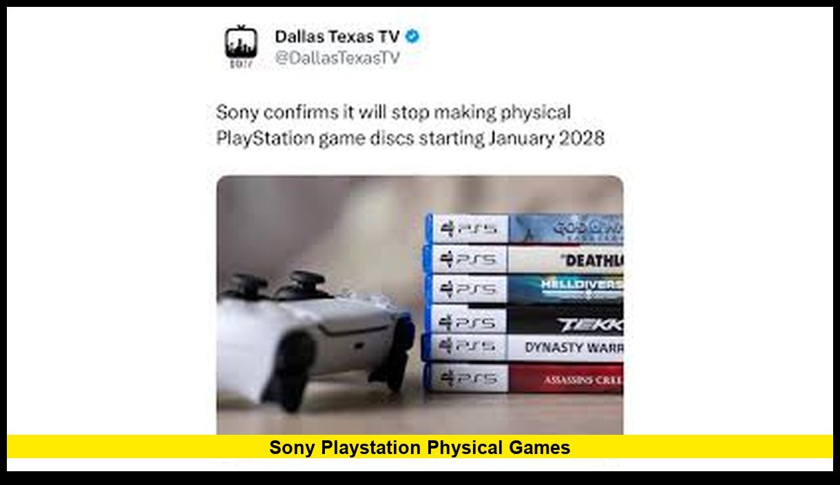 sony playstation physical games
